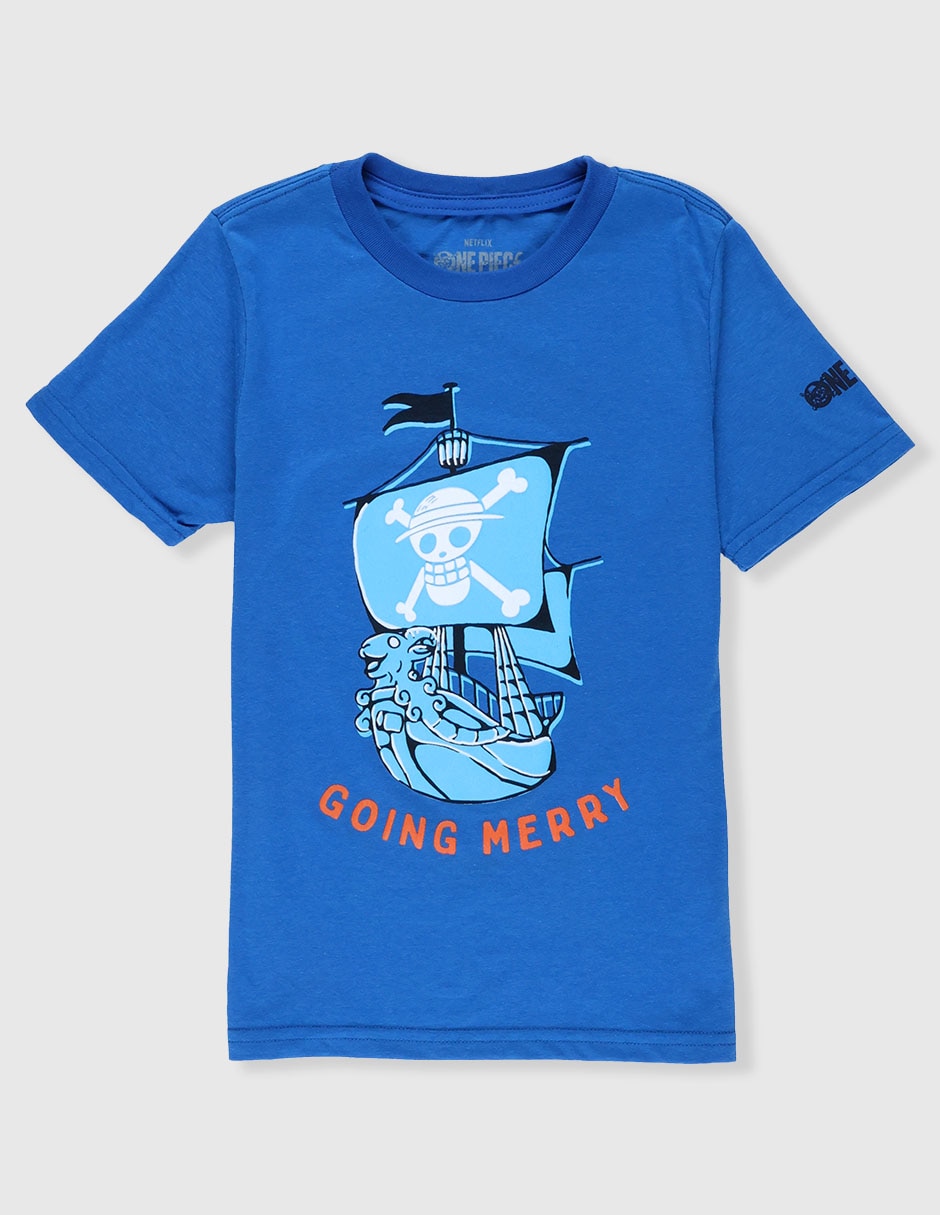 Playera One Piece manga corta para niño Playera One Piece manga corta para niño