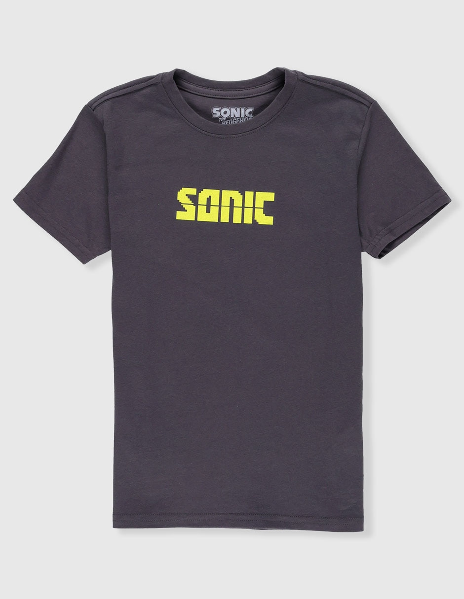 Playera Sonic Sonic The Hedgehog manga corta para niño Playera Sonic Sonic The Hedgehog manga corta para niño