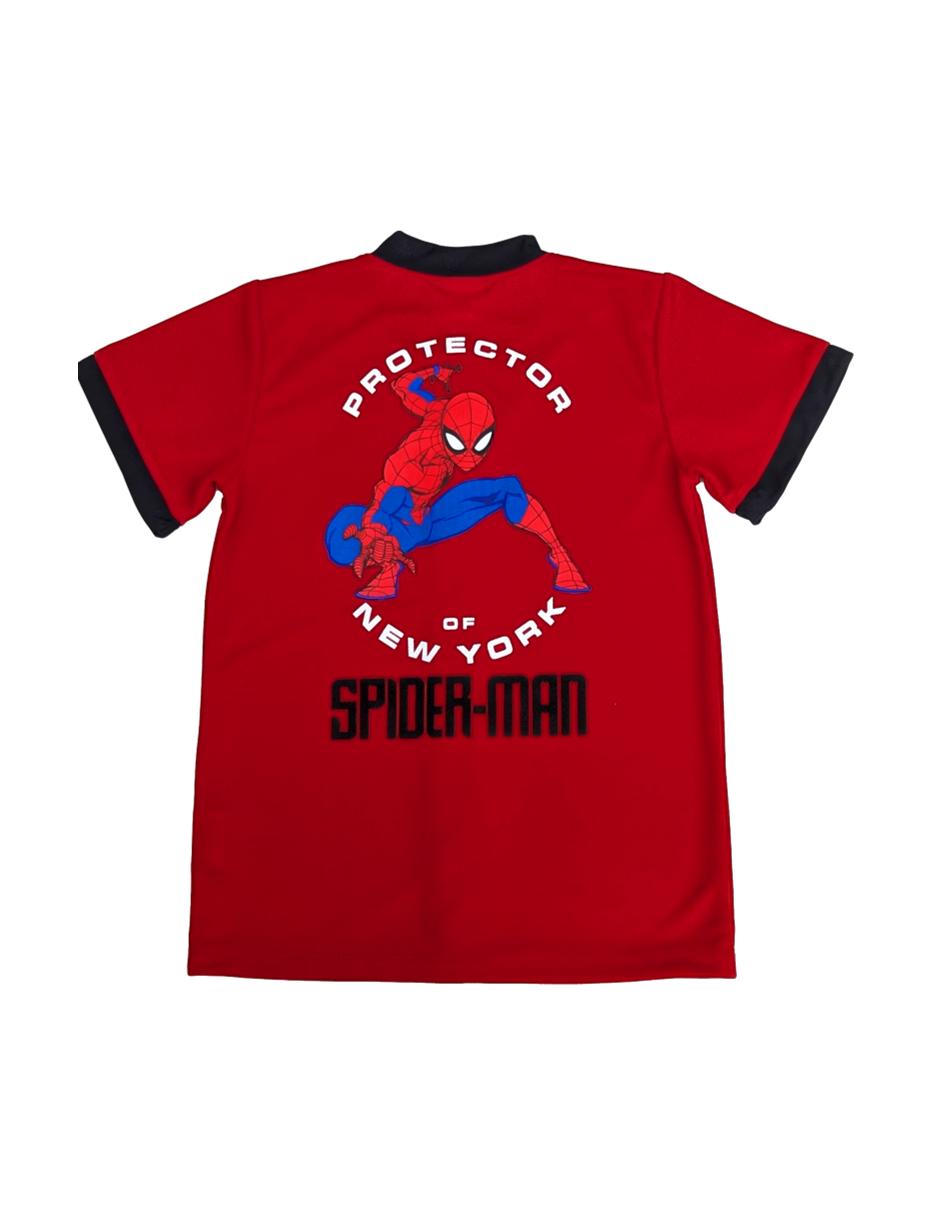 Playera Marvel Dtr Spider-Man manga corta para niño