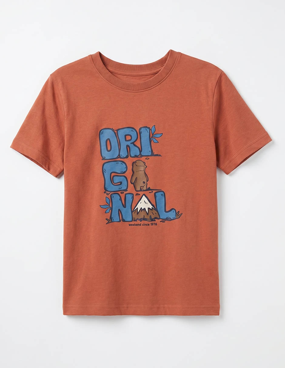 Playera manga corta para niño 3