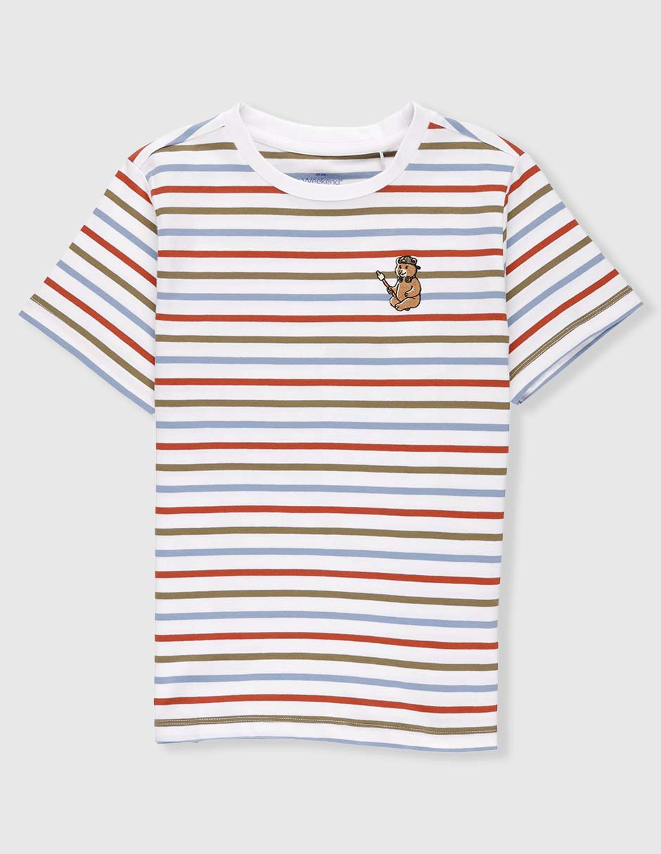 Playera manga corta para niño