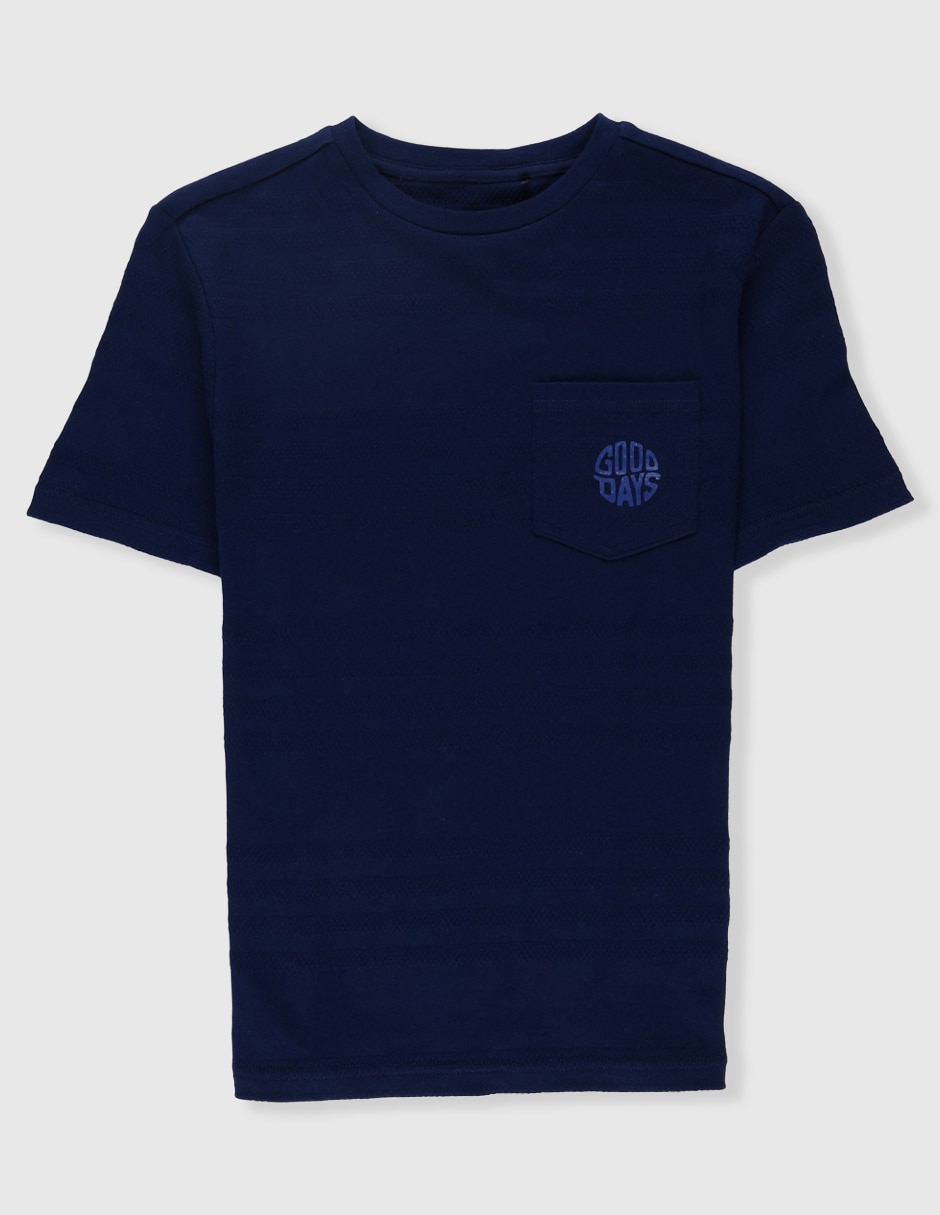 Playera manga corta cuello redondo para niño Playera manga corta cuello redondo para niño