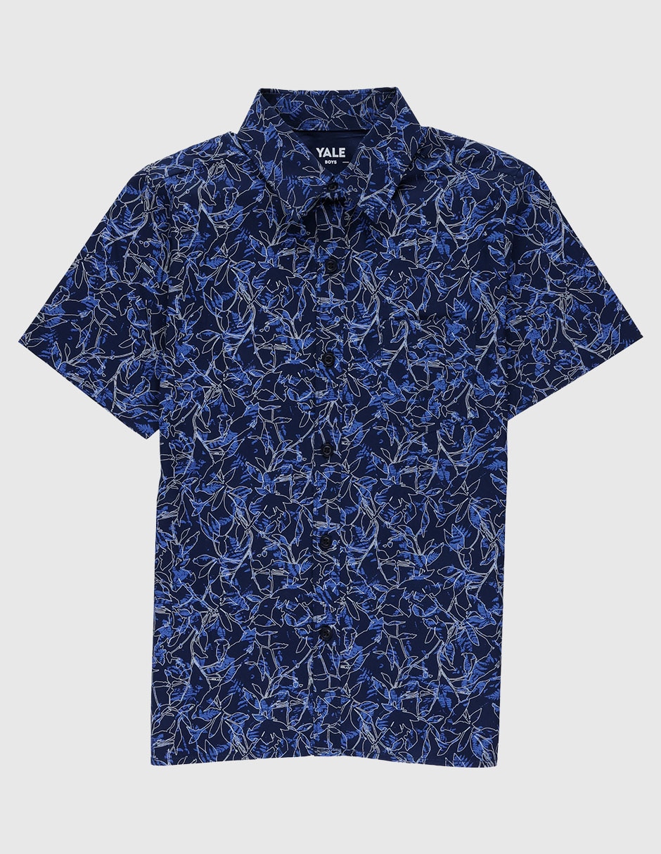 Camisa casual manga corta para niño Camisa casual manga corta para niño