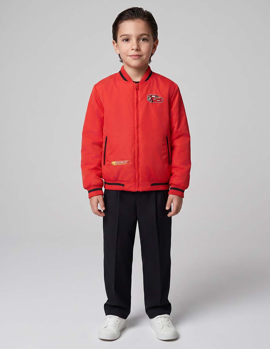 Chamarra Rayo McQueen para niño Chamarra Rayo McQueen para niño