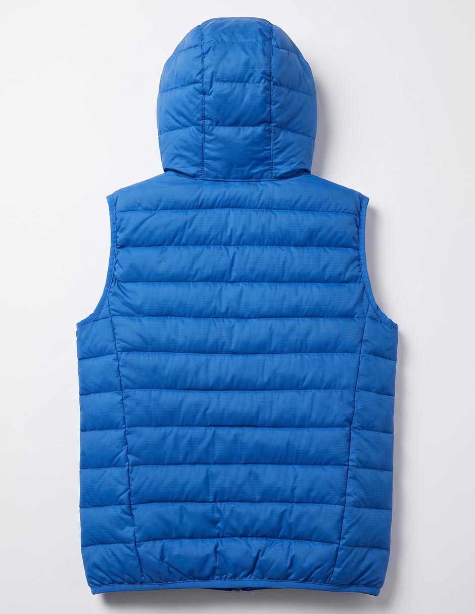 Chaleco capucha y bolsa para niño