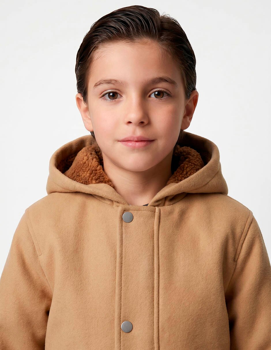 Abrigo con bolsillos para niño 4