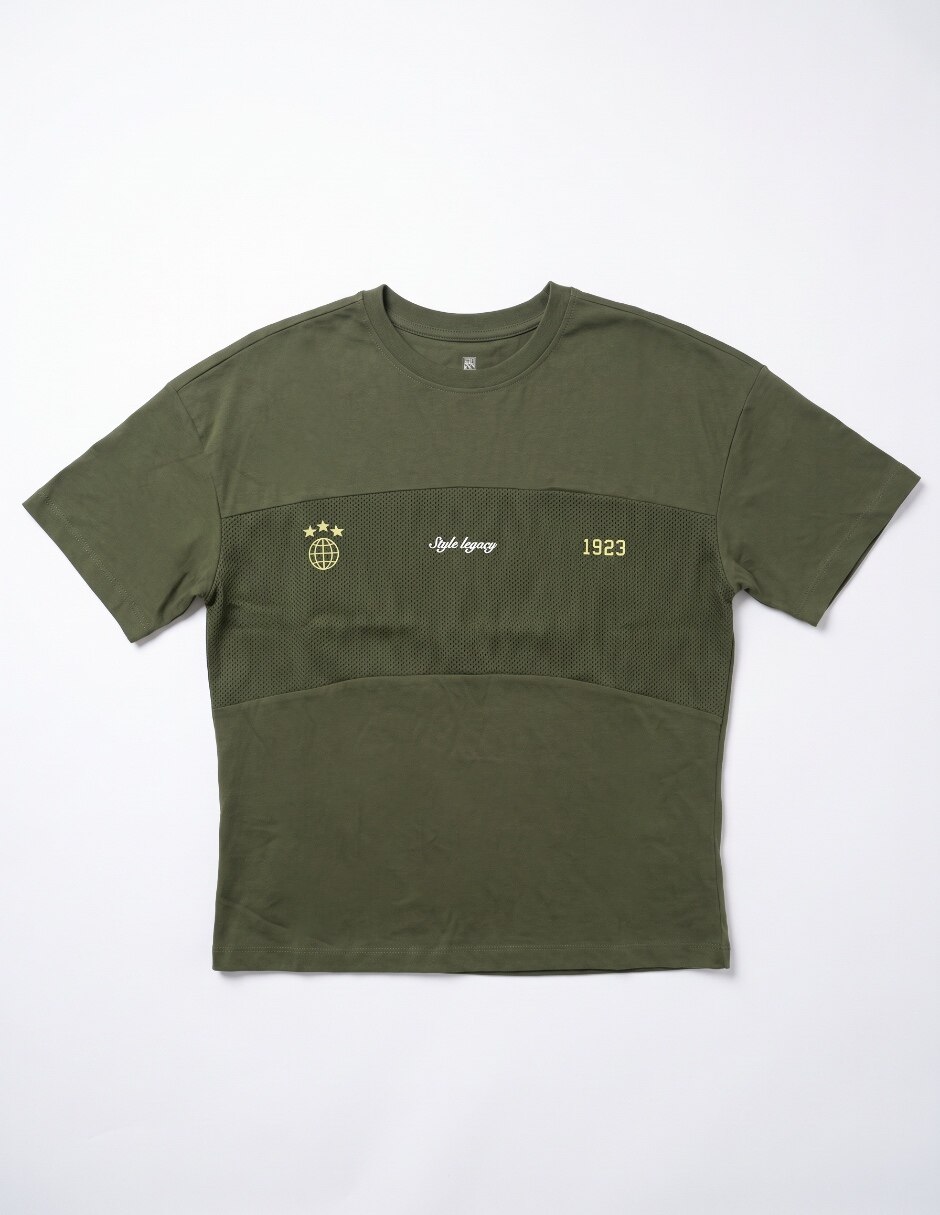 Playera manga corta para niño 3