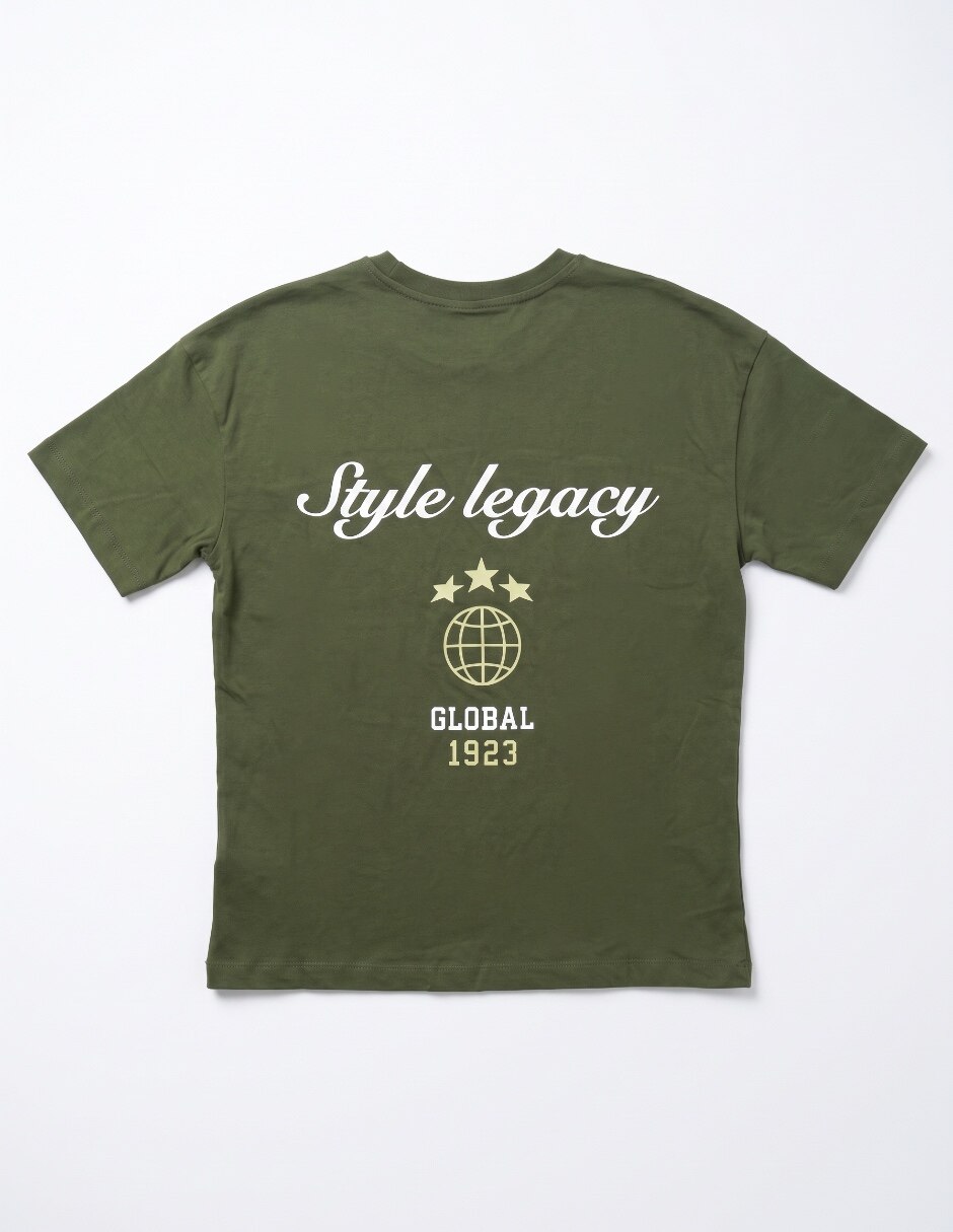 Playera manga corta para niño 4