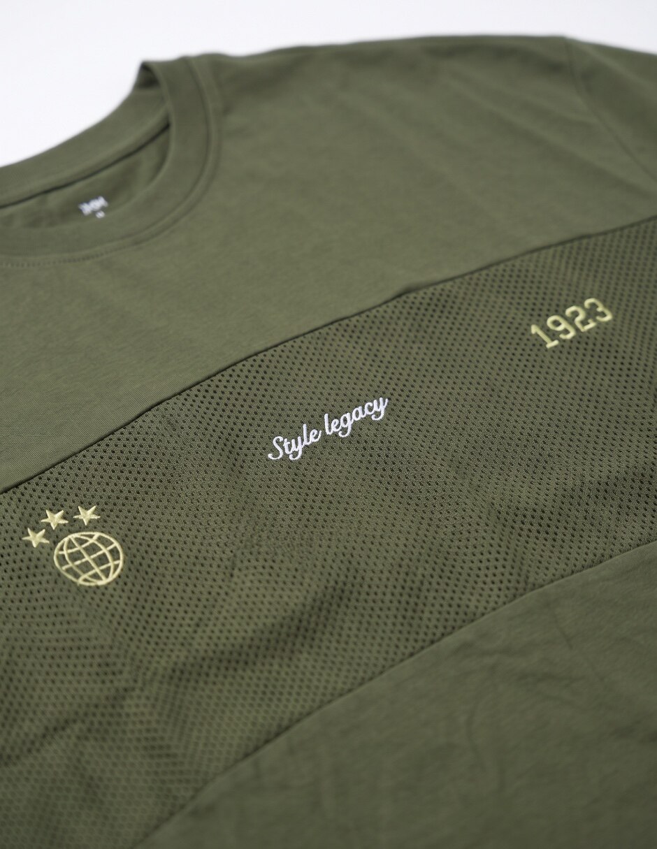 Playera manga corta para niño 5