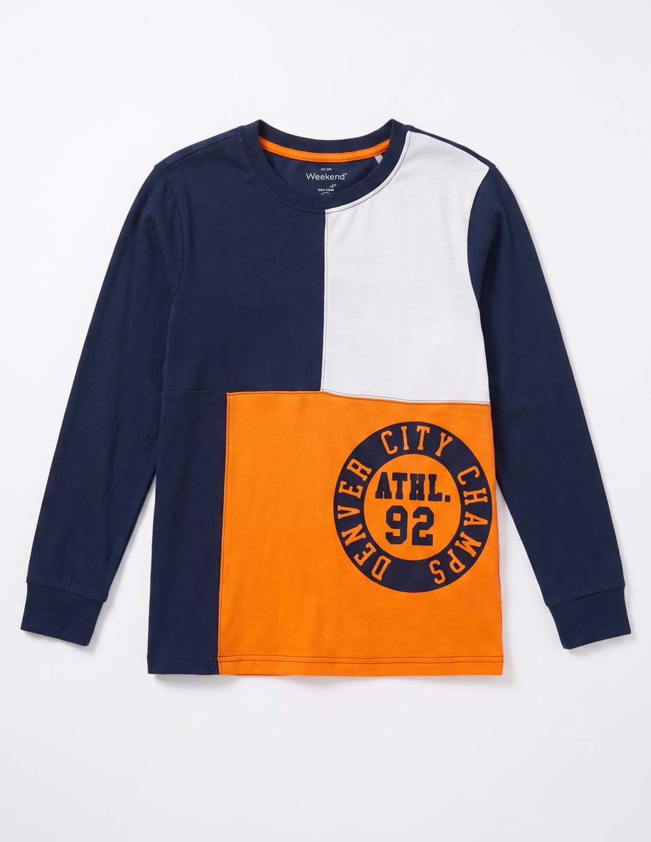 Playera manga larga para niño 2