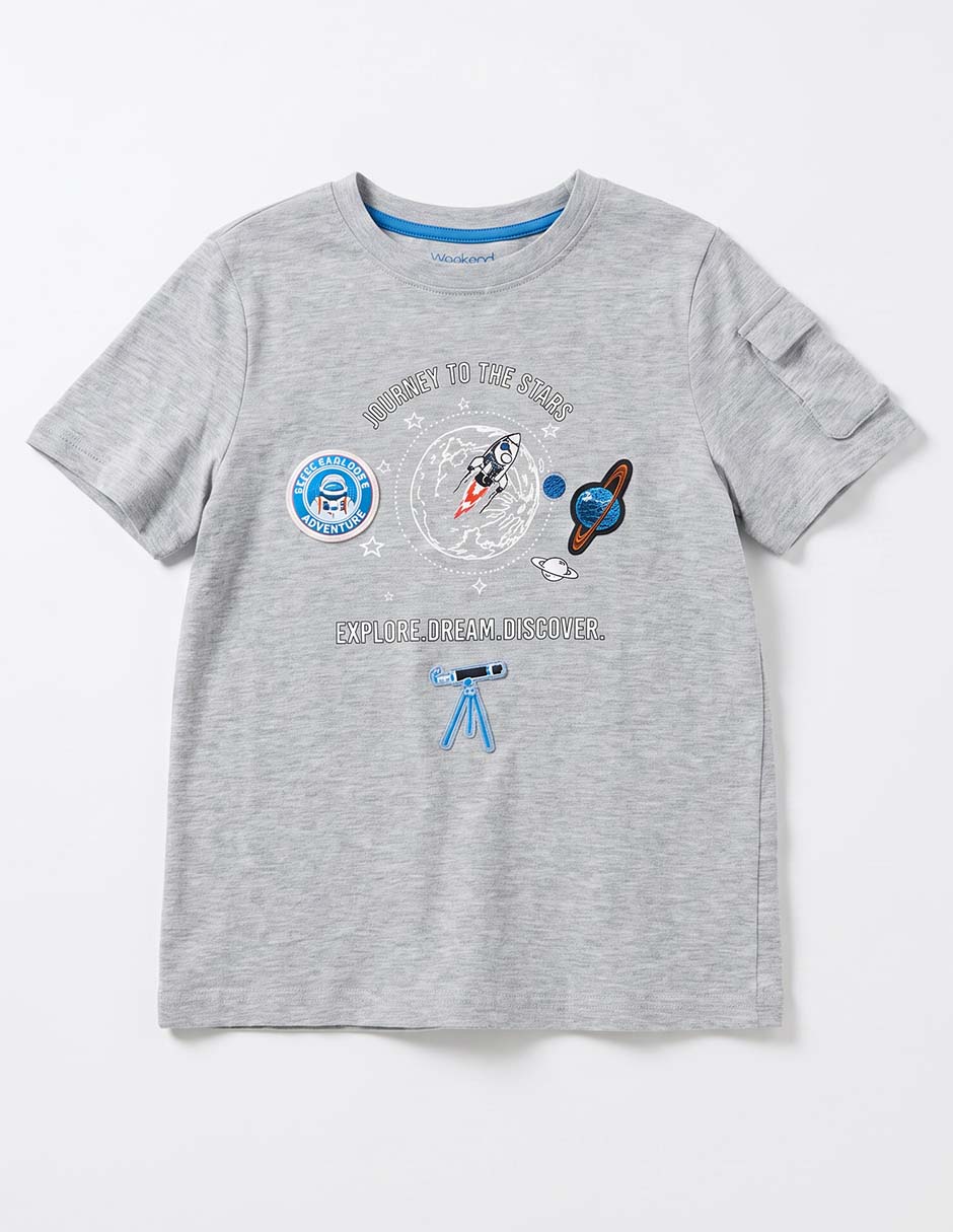 Playera manga corta para niño 2