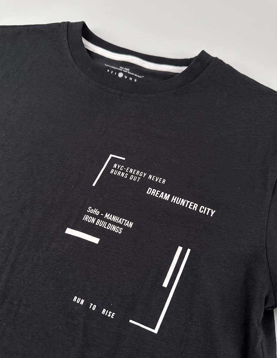 Playera manga corta para niño 2