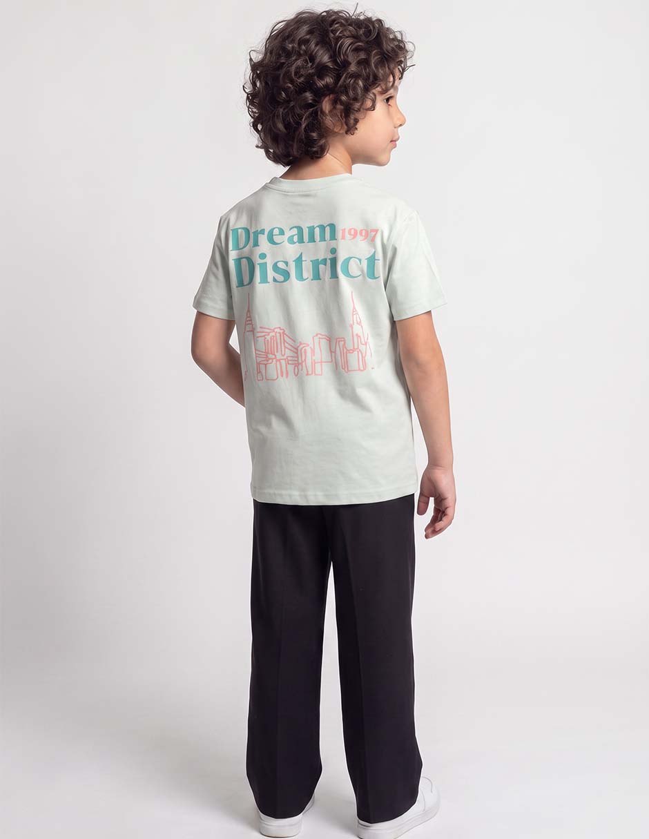 Playera manga corta para niño 6