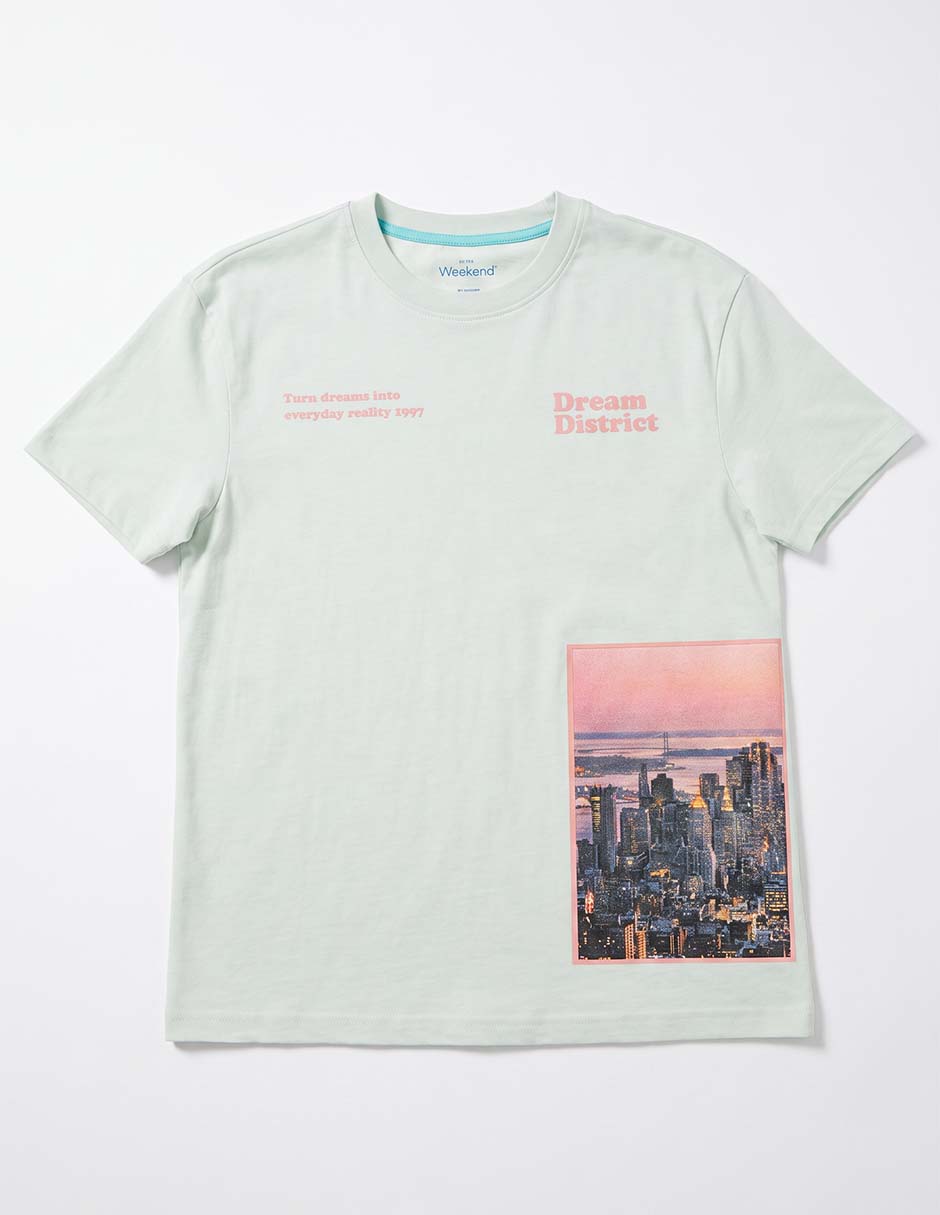 Playera manga corta para niño 5