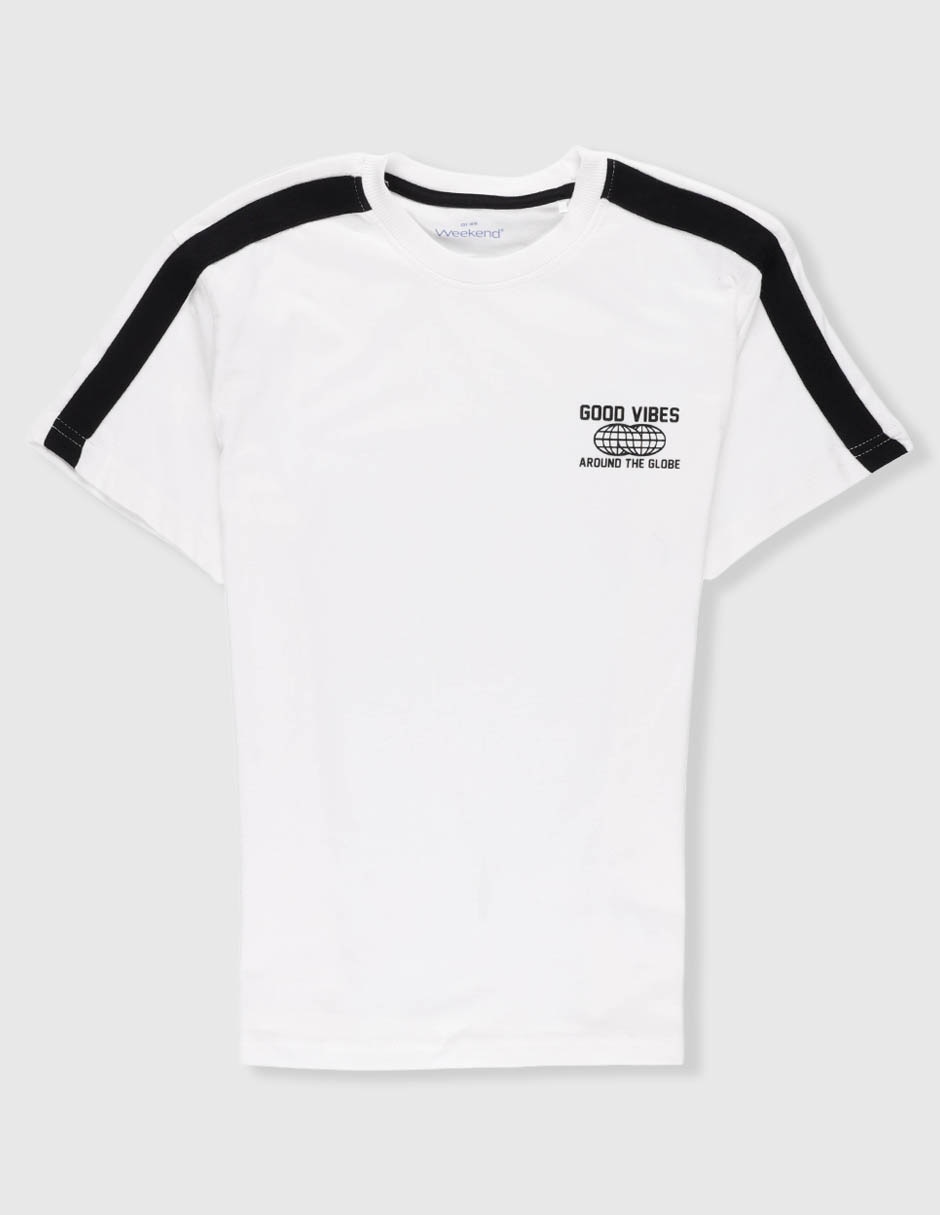 Playera manga corta para niño