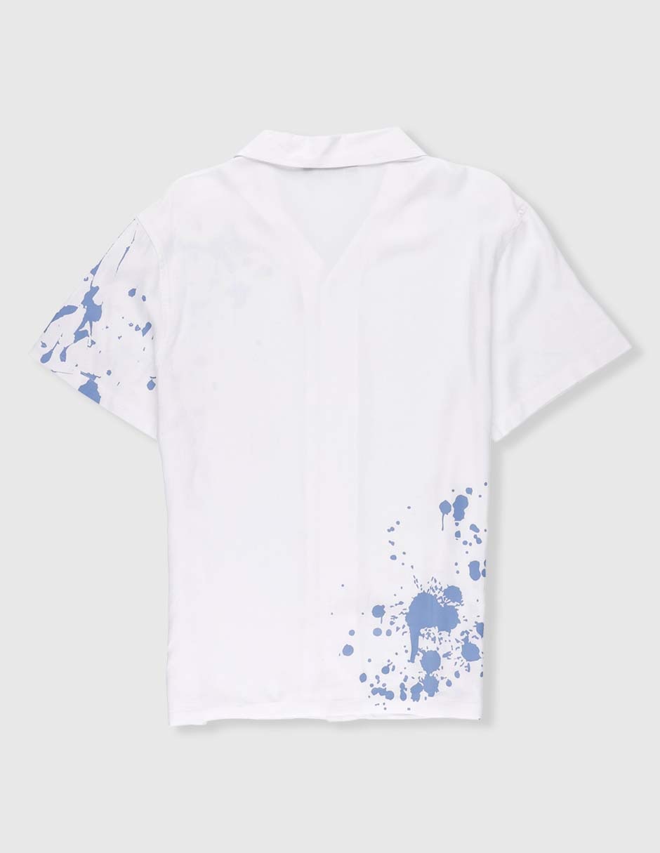 Camisa casual de algodón manga corta para niño 2