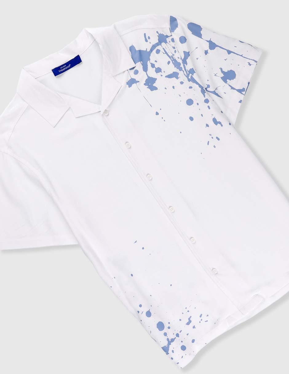 Camisa casual de algodón manga corta para niño 3