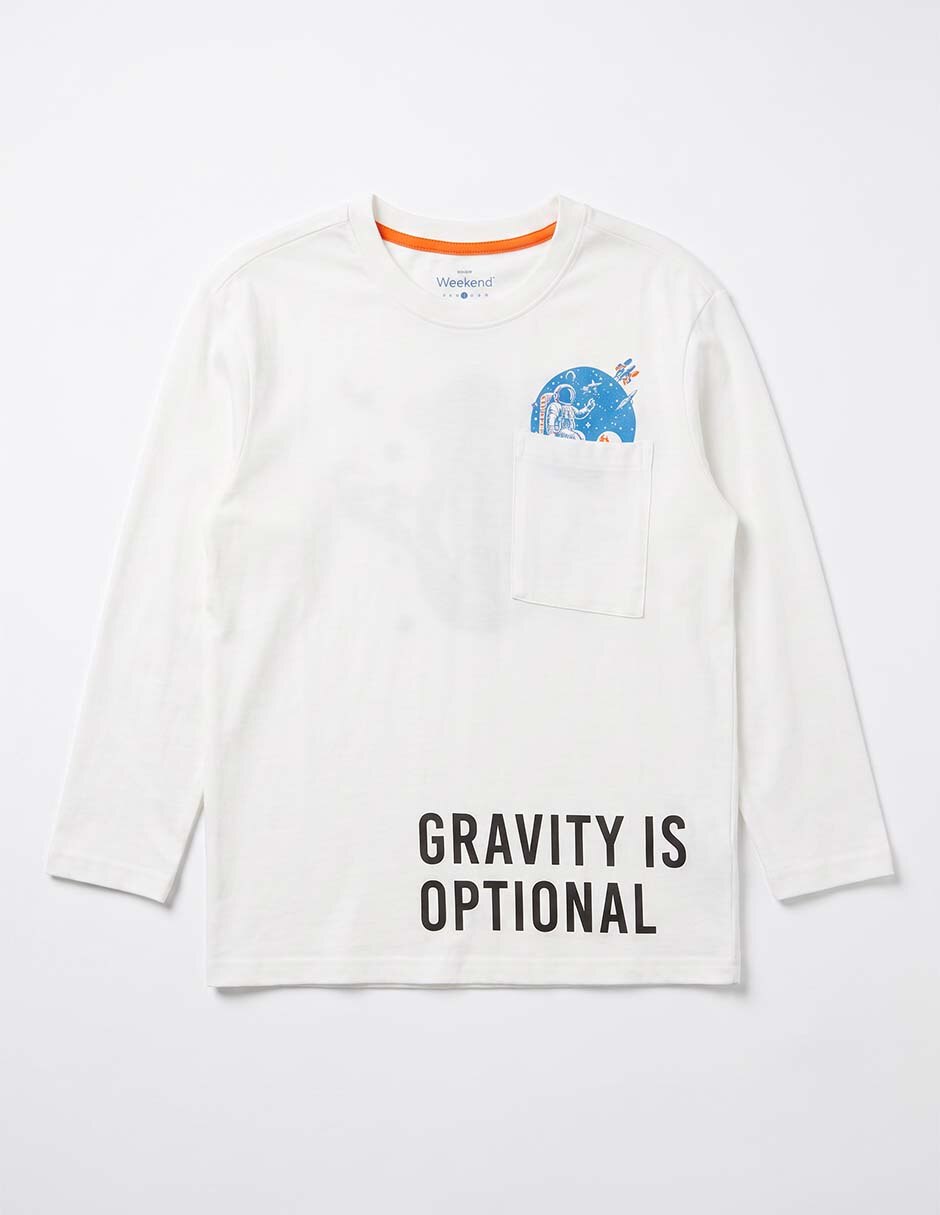 Playera manga larga para niño 4