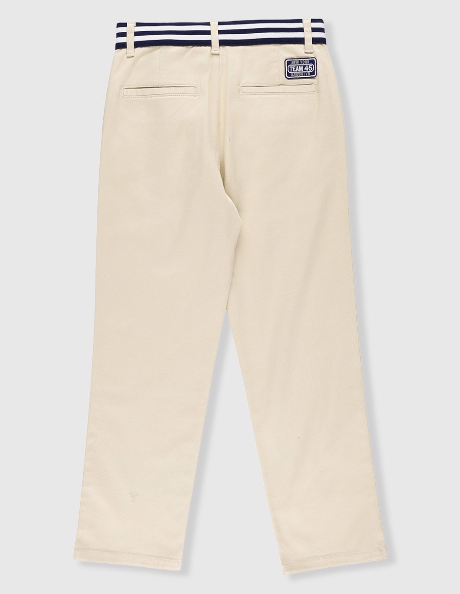 PANTALON CHINO LISO RECTO GABAR 3