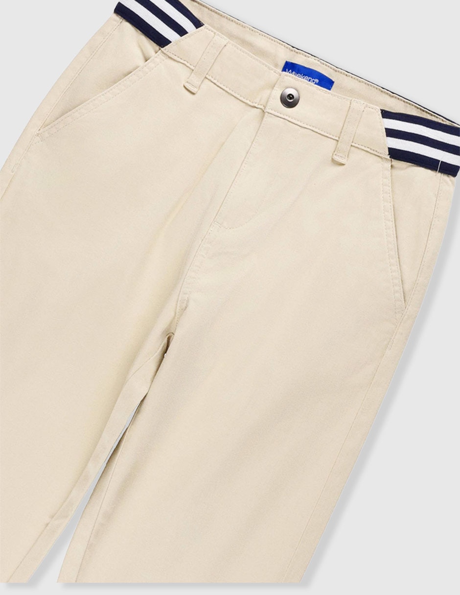 PANTALON CHINO LISO RECTO GABAR 4