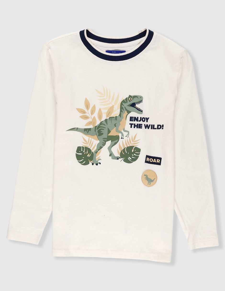 Playera manga larga para niño 2