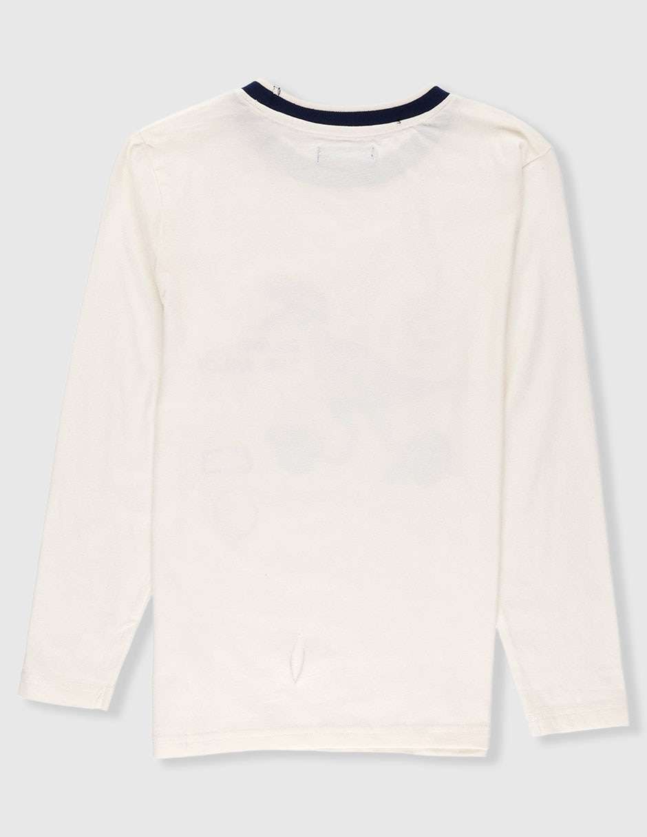 Playera manga larga para niño 3