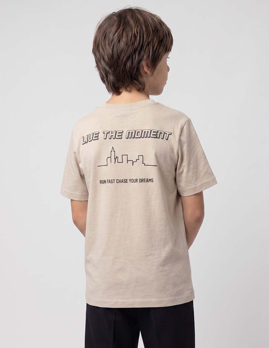Playera manga corta para niño 5