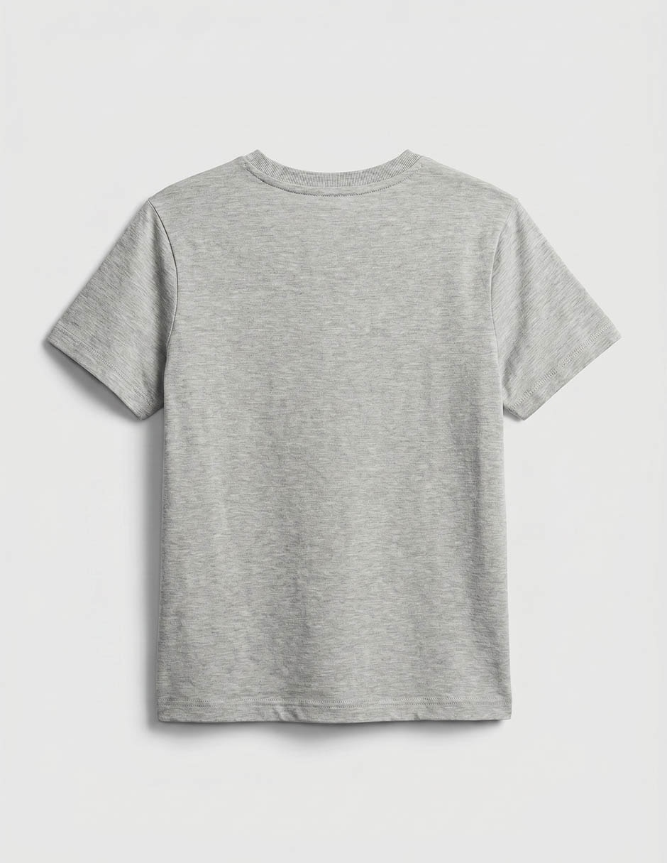 Playera manga corta para niño
