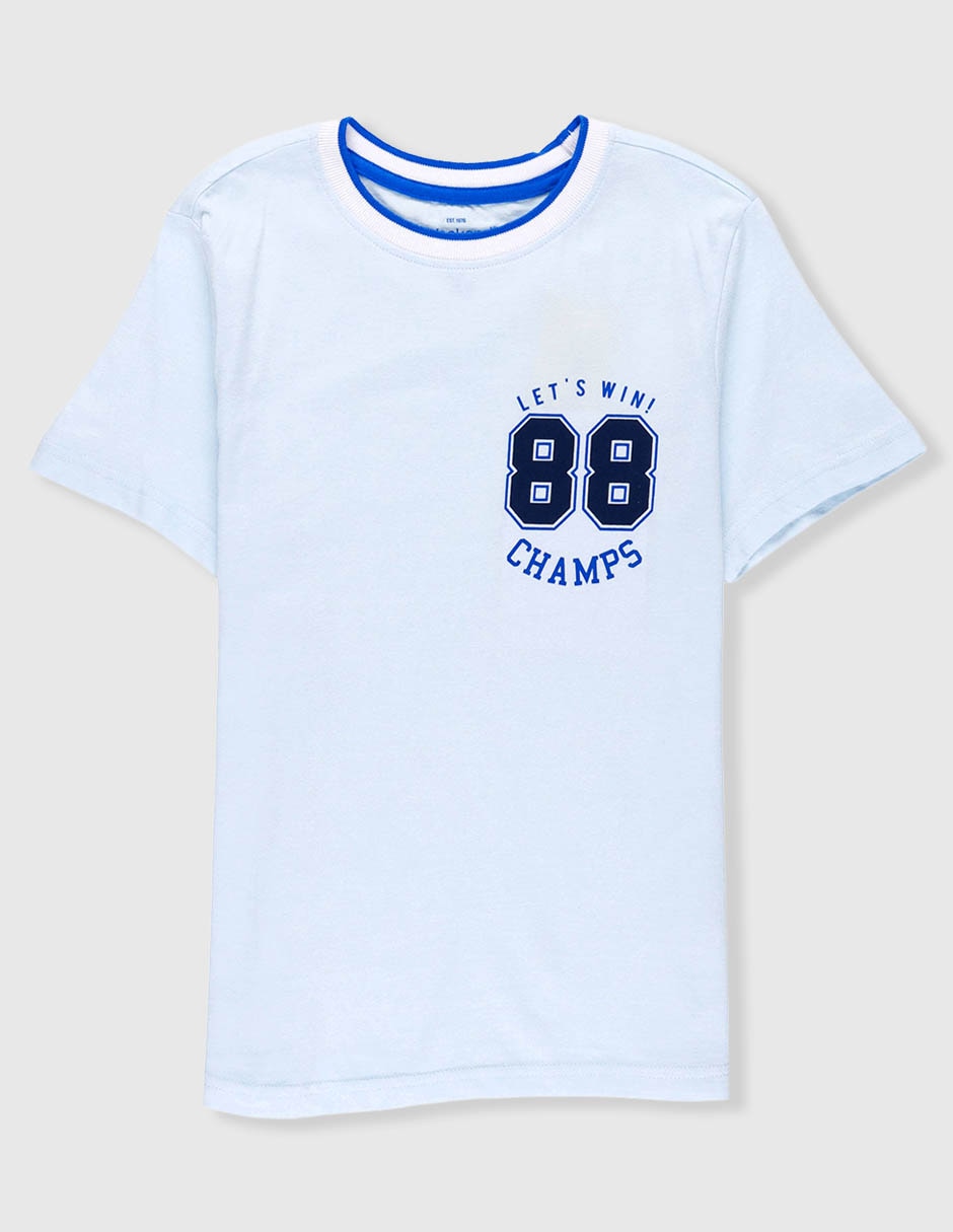 Playera manga corta para niño