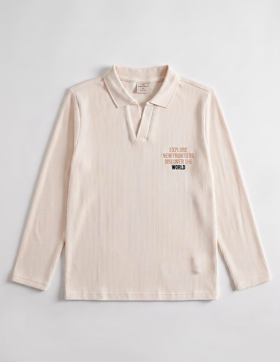 Playera manga larga para niño 3