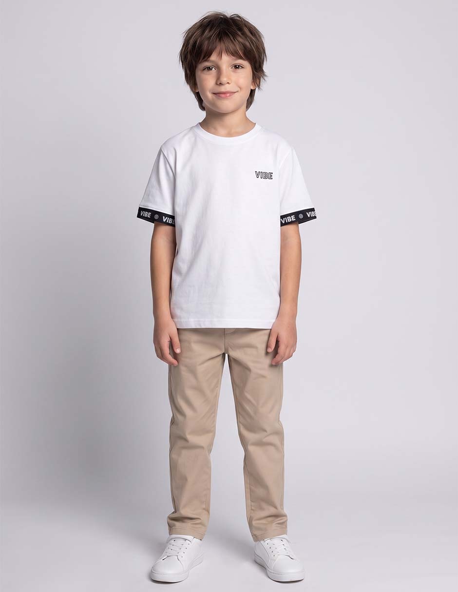 Playera manga corta para niño Playera manga corta para niño
