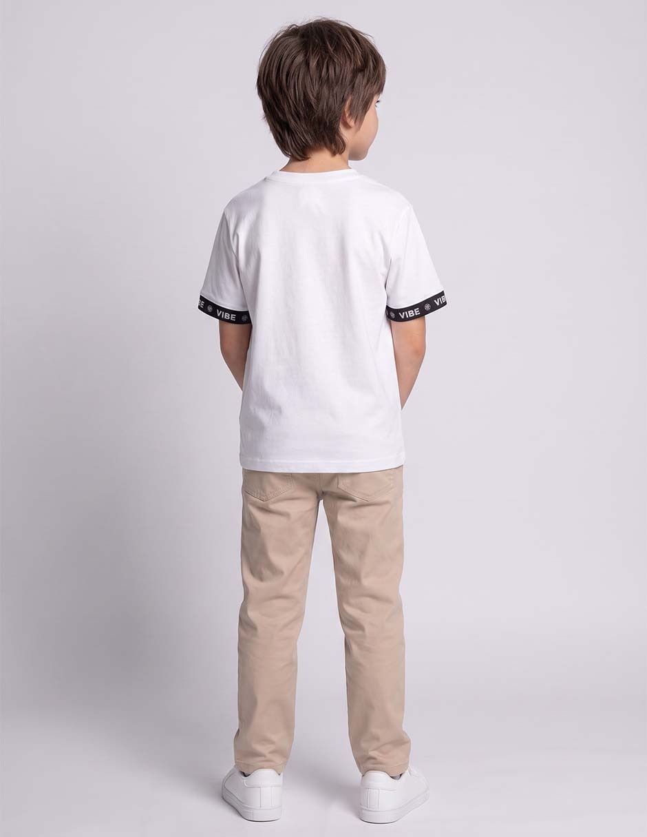 Playera manga corta para niño 2