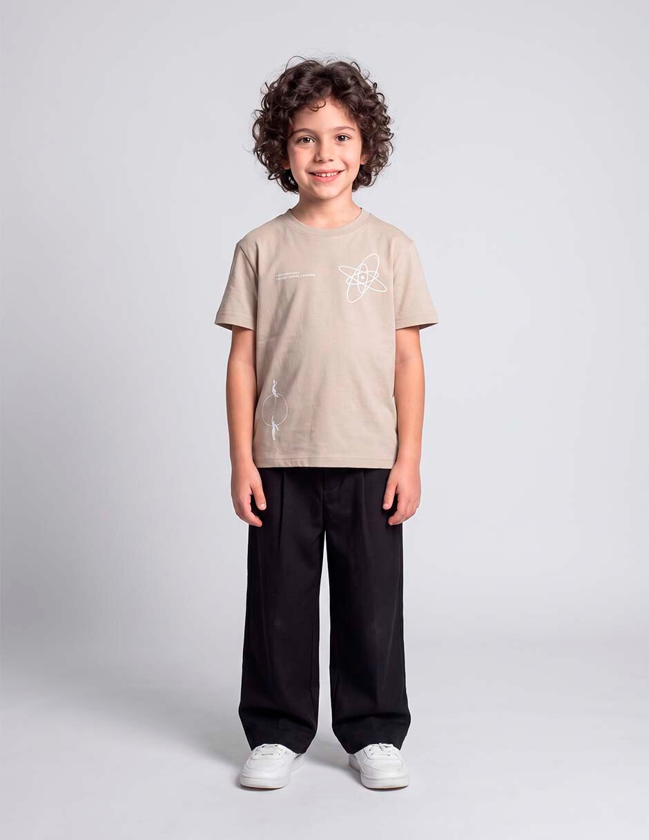 Playera manga corta para niño 5