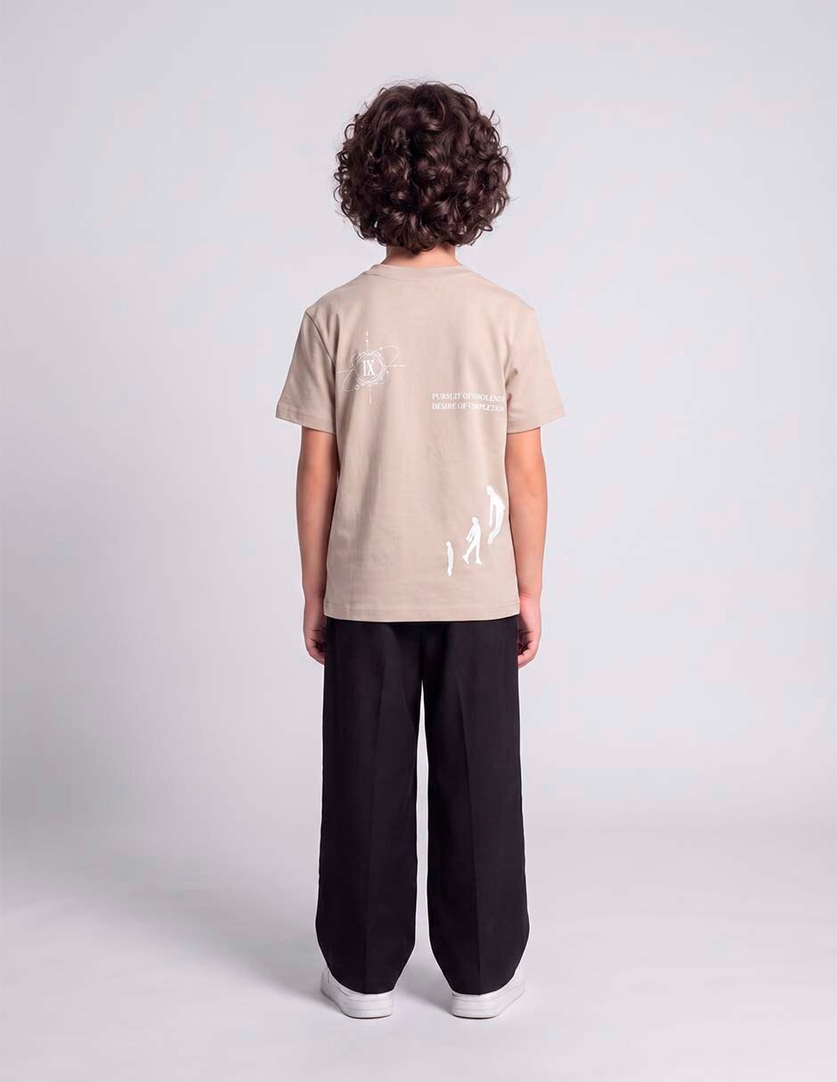 Playera manga corta para niño 6