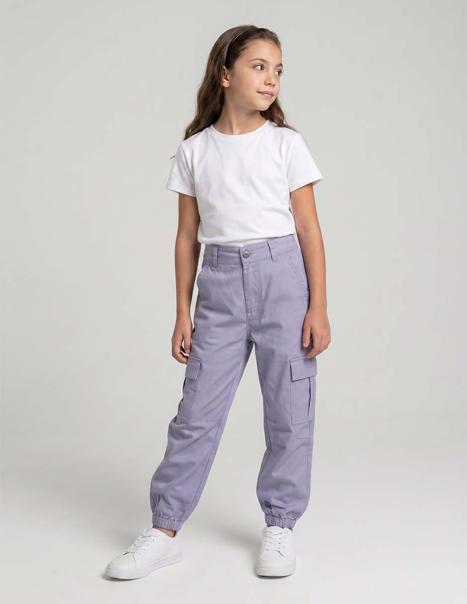 Pantalón cargo tipo jogger para niño Pantalón cargo tipo jogger para niño