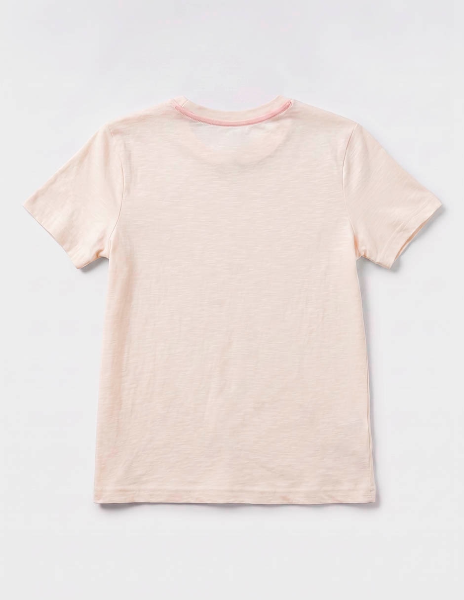 Playera manga corta para niño