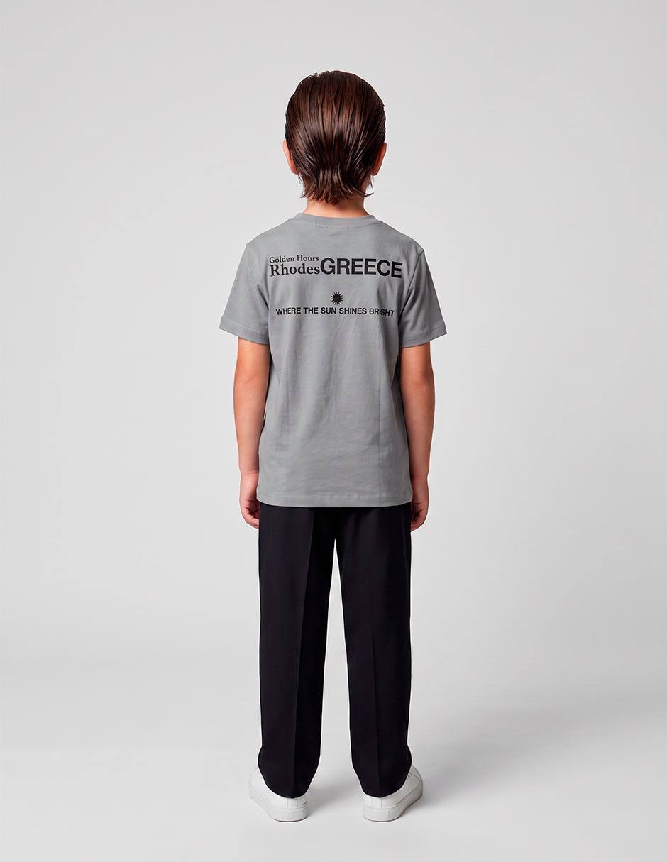 Playera manga corta para niño 2