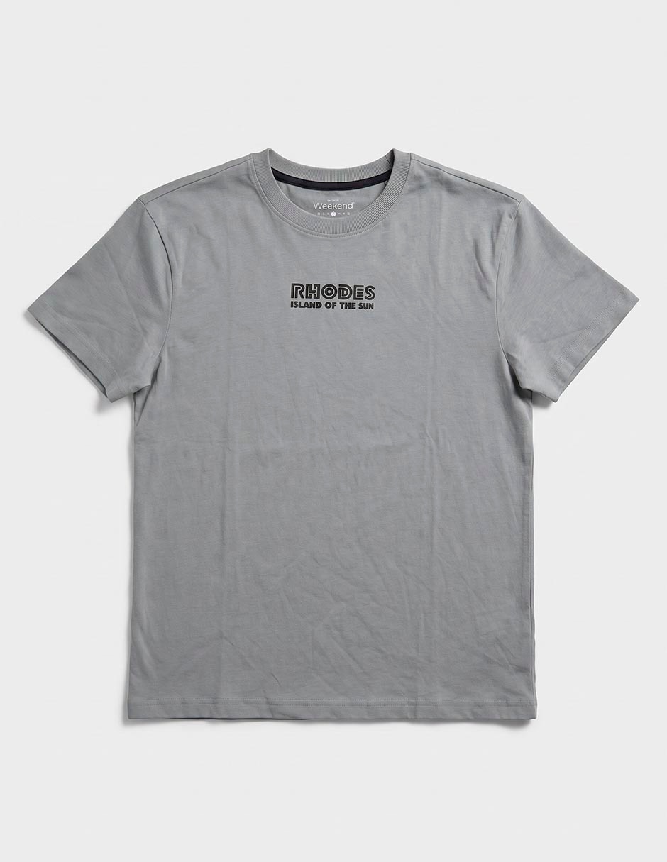 Playera manga corta para niño 3