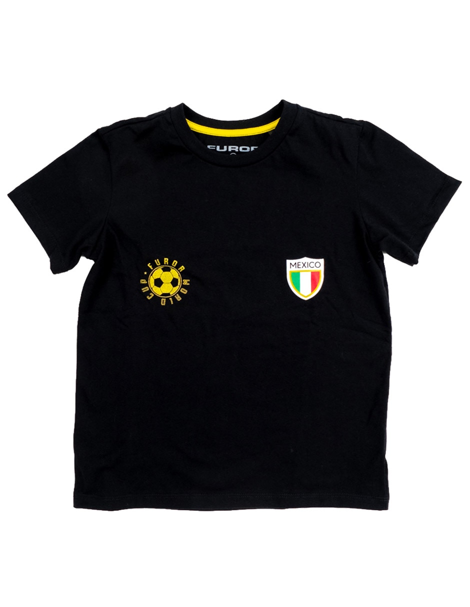 Playera Furor Soccer manga corta para niño