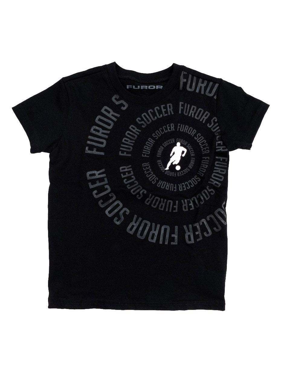 Playera Furor Soccer manga corta para niño