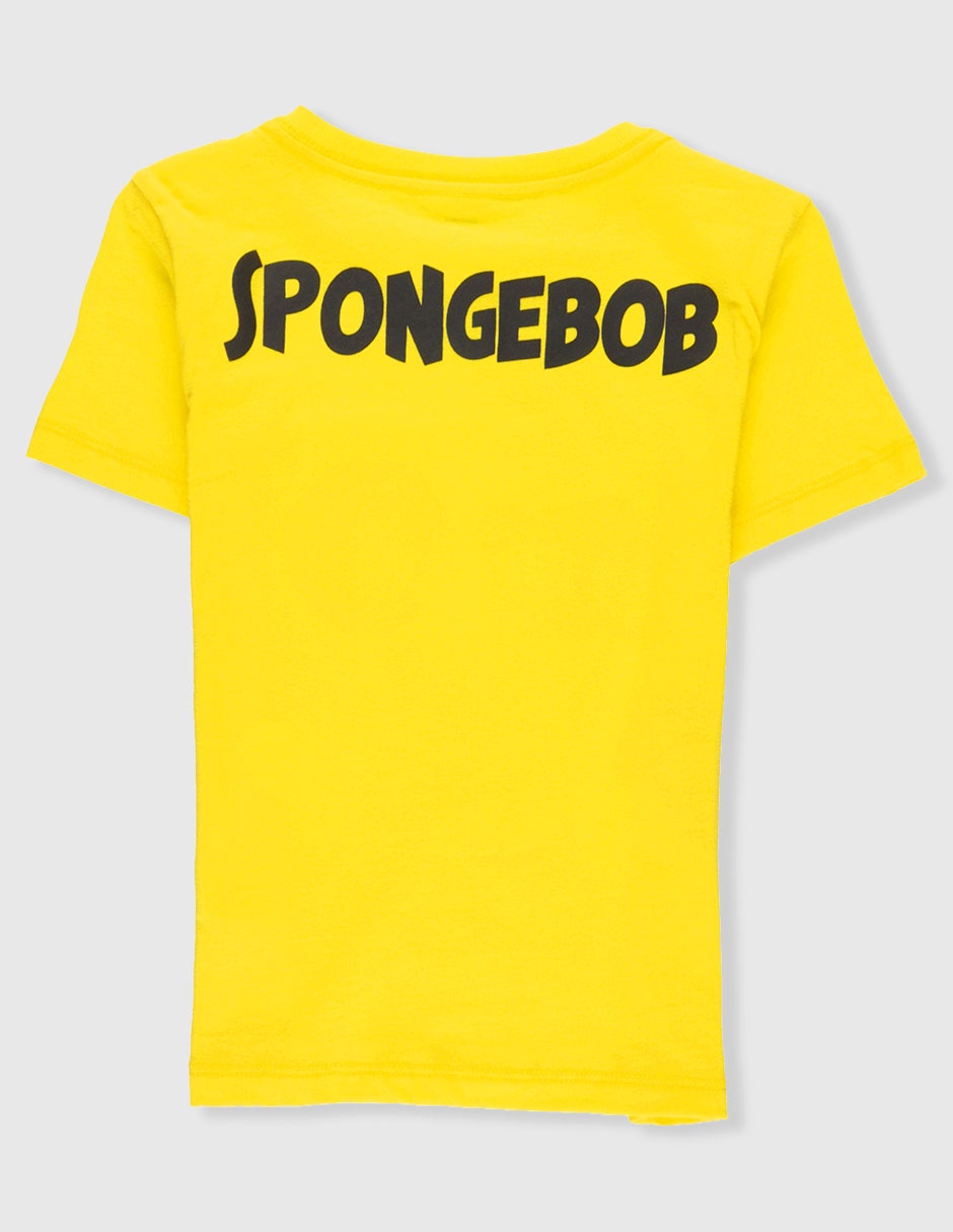 Playera Bob Esponja manga corta para niño