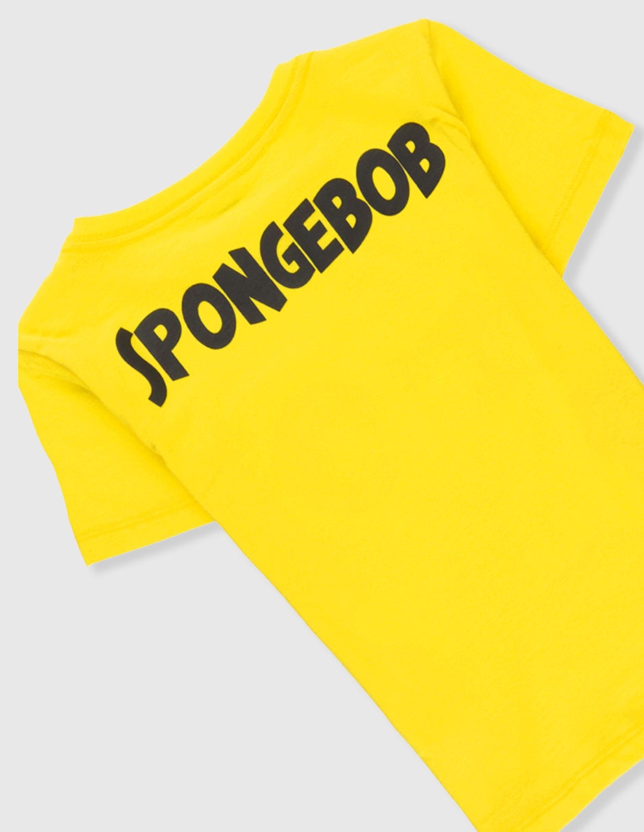 Playera Bob Esponja manga corta para niño