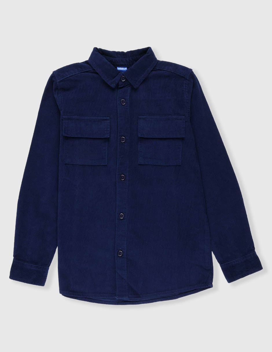 Camisa casual manga larga para niño 3