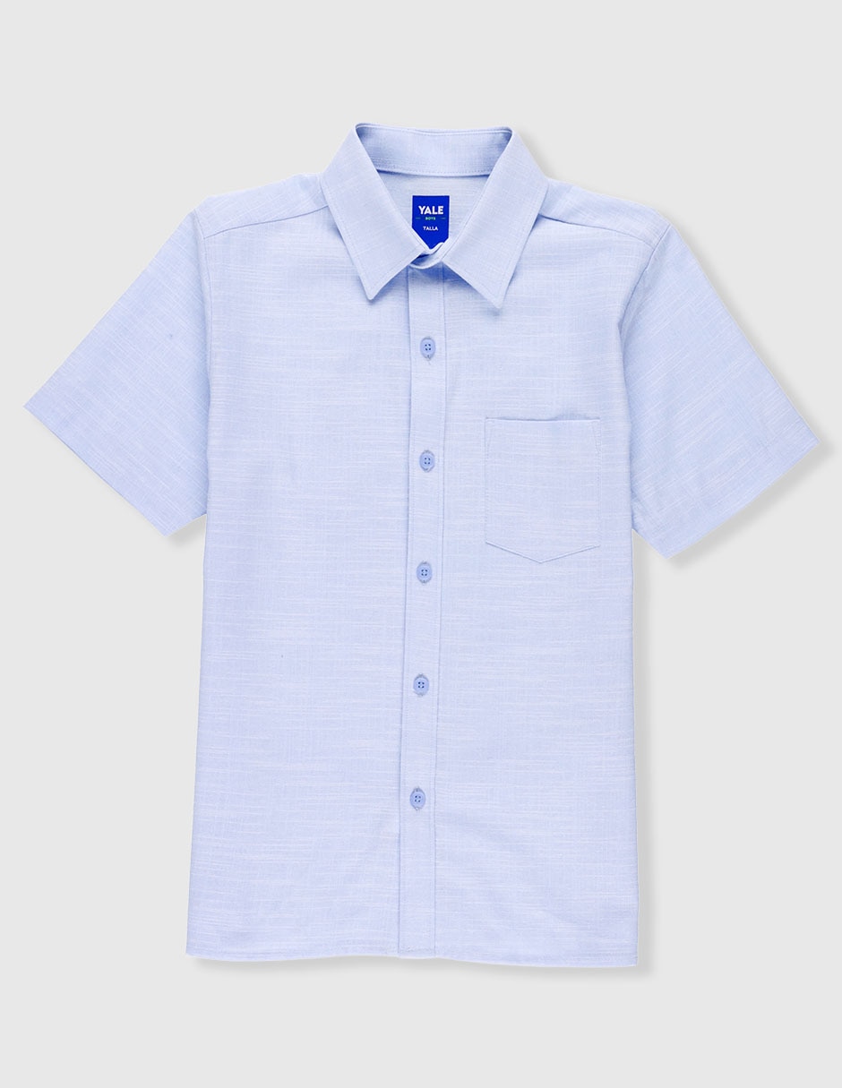 Camisa casual Yale manga corta para niño