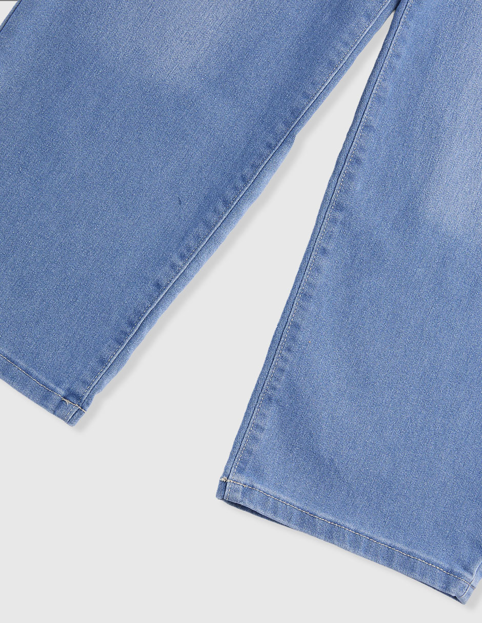 Jeans amplio weekend lavado medio para niño