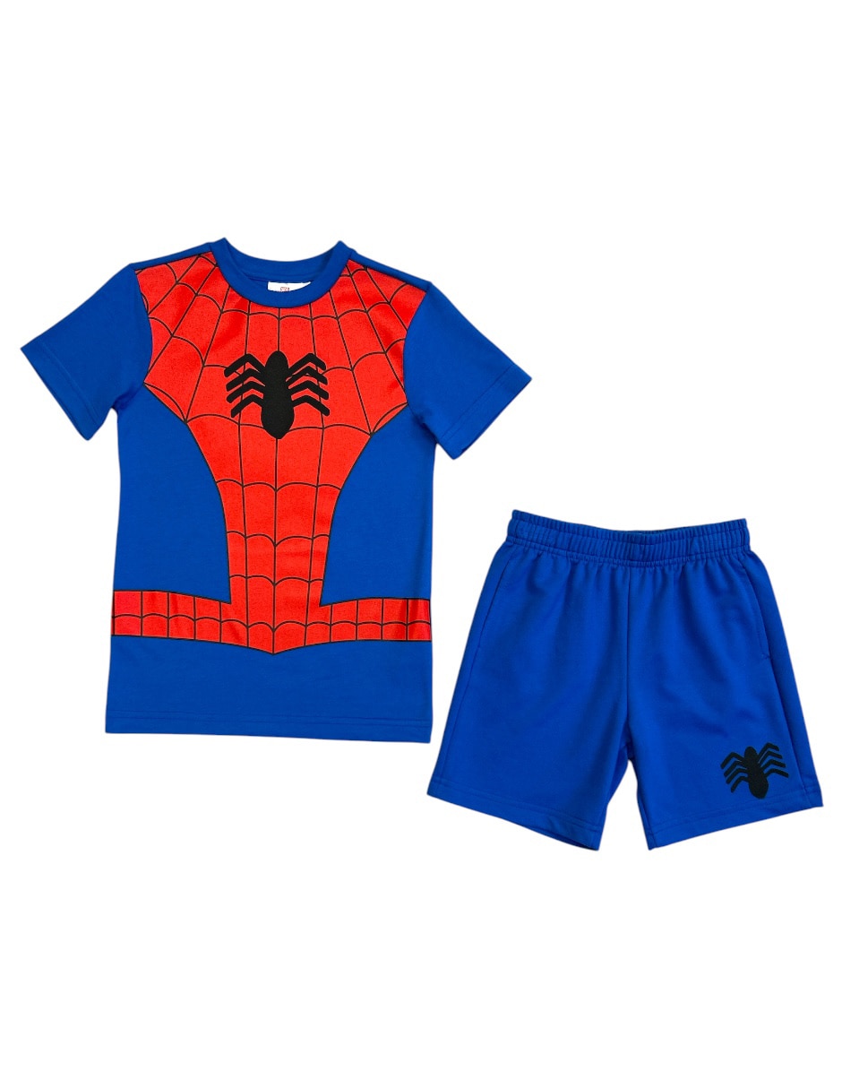 Conjunto Spider-Man de algodón para niño Conjunto Spider-Man de algodón para niño