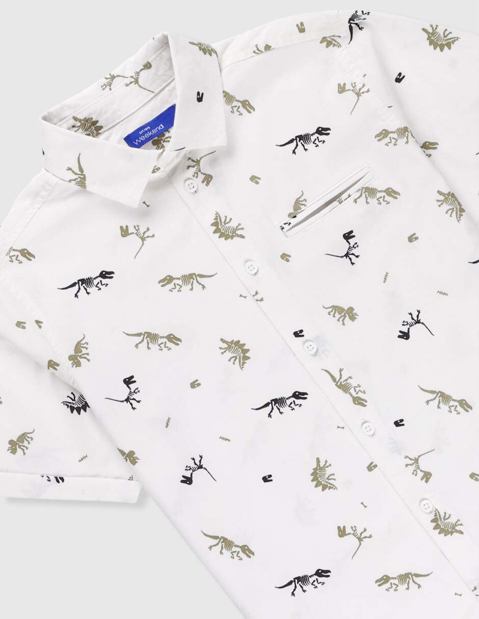 Camisa casual Weekend manga corta para niño
