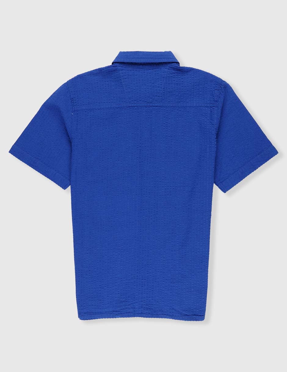 Camisa casual de algodón manga corta para niño 2