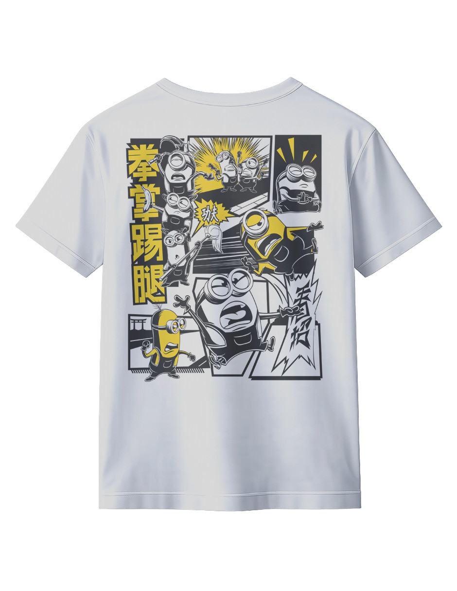 Playera manga corta para niño 4