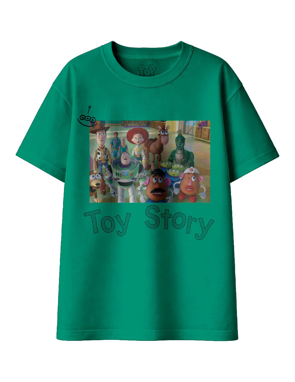 Playera Toy Story manga corta para niño Playera Toy Story manga corta para niño